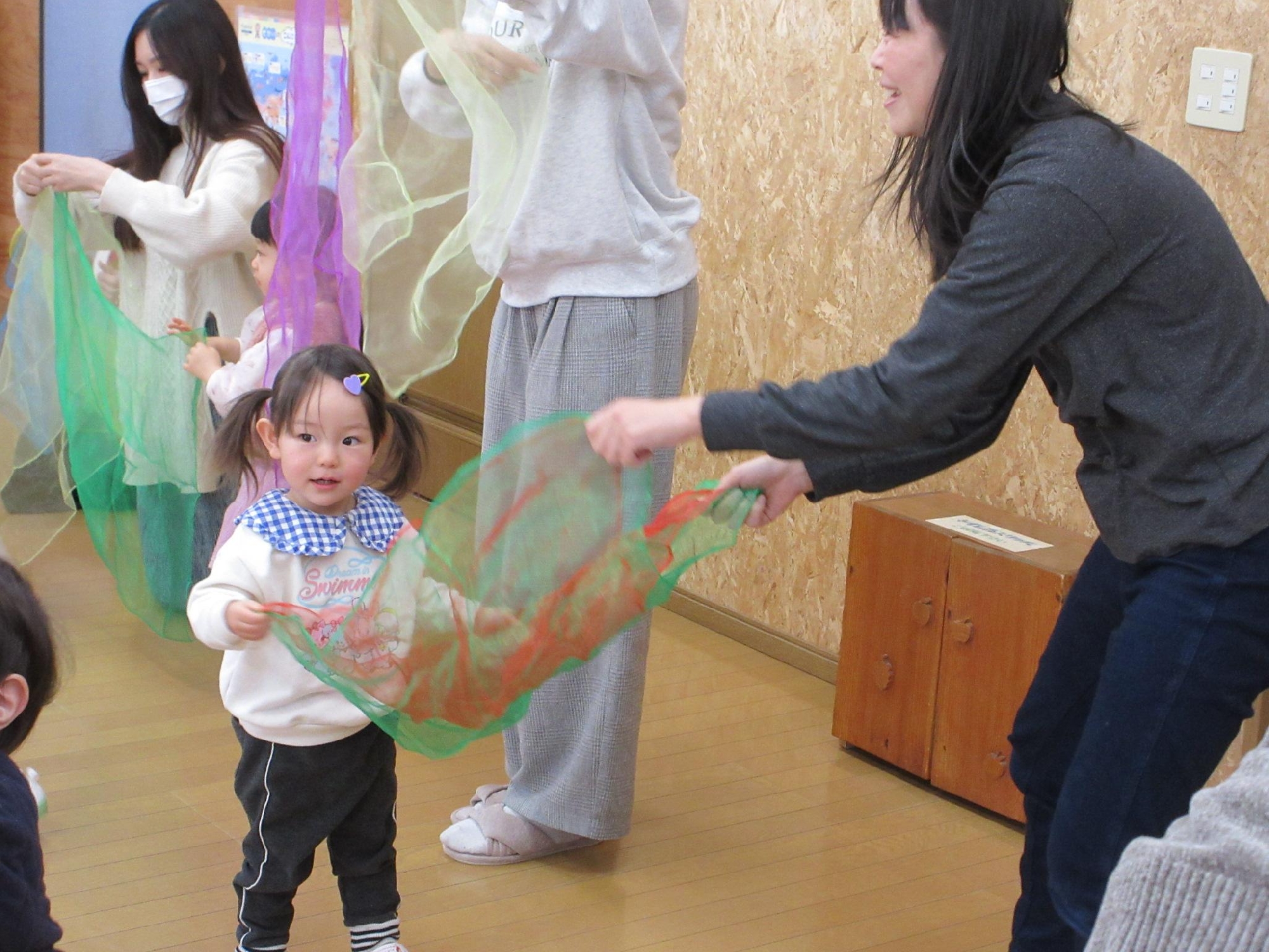 プレ保育【ねぎしっ子クラブ】第１５回１月２１日　ちゅーりっぷぐみ