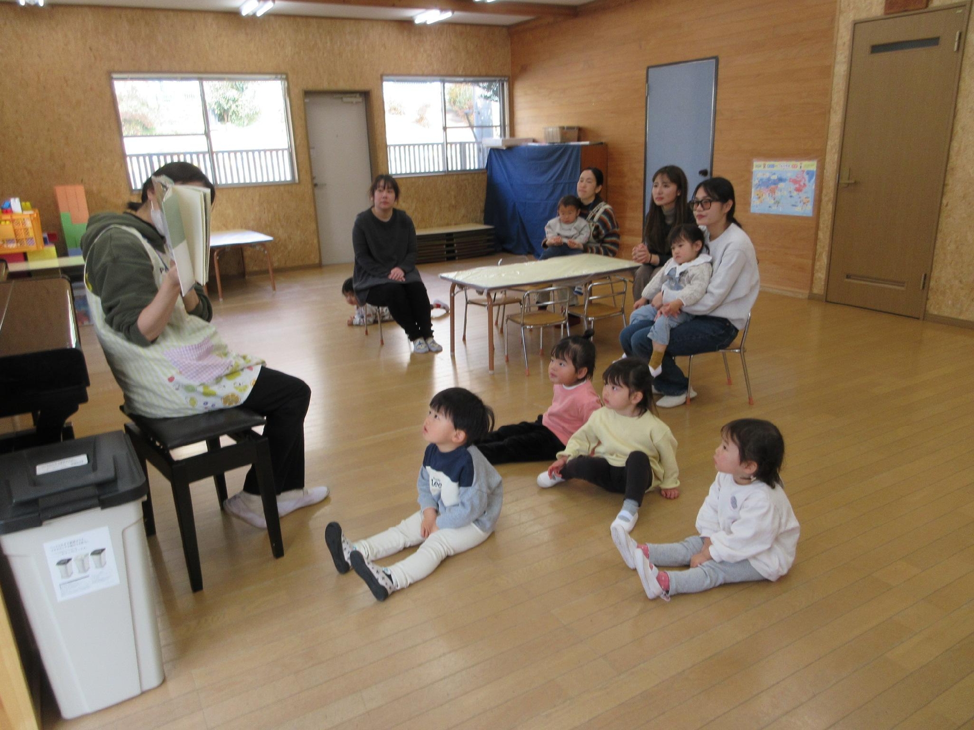 プレ保育【ねぎしっ子クラブ】第１７回２月１２日　たんぽぽぐみ