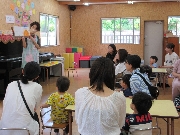 プレ保育「ねぎしっ子クラブ」第2回の様子です。ちゅーりっぷぐみ