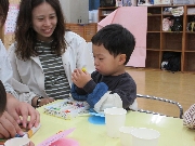 プレ保育【ねぎしっ子クラブ】4月23日　ちゅーりっぷぐみ