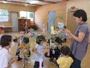 プレ保育「ねぎしっ子クラブ」第5回の様子です　すずらんぐみ